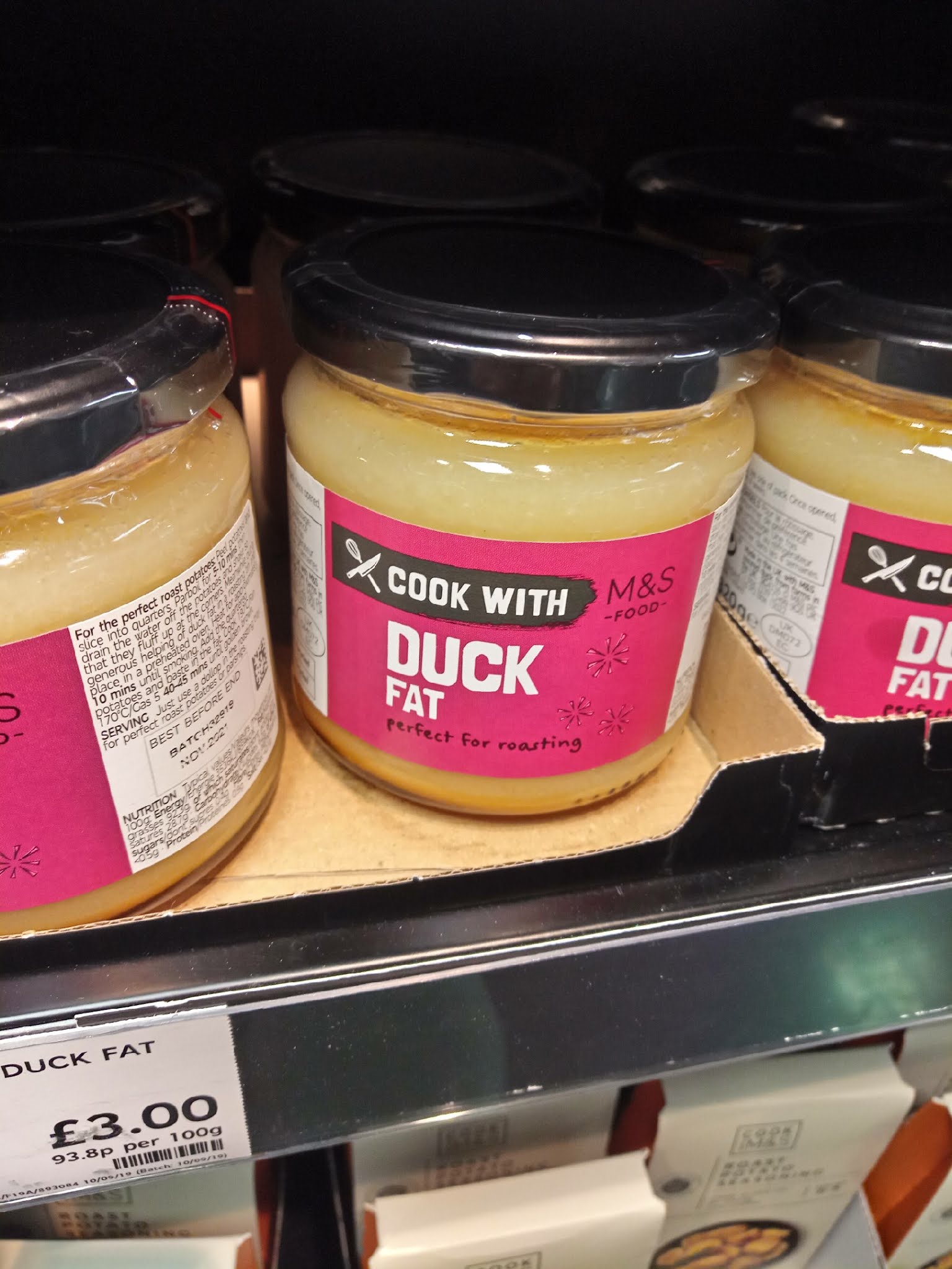 Supersupergirl's Food Reviews M&S Marks and Spencers goose fat and