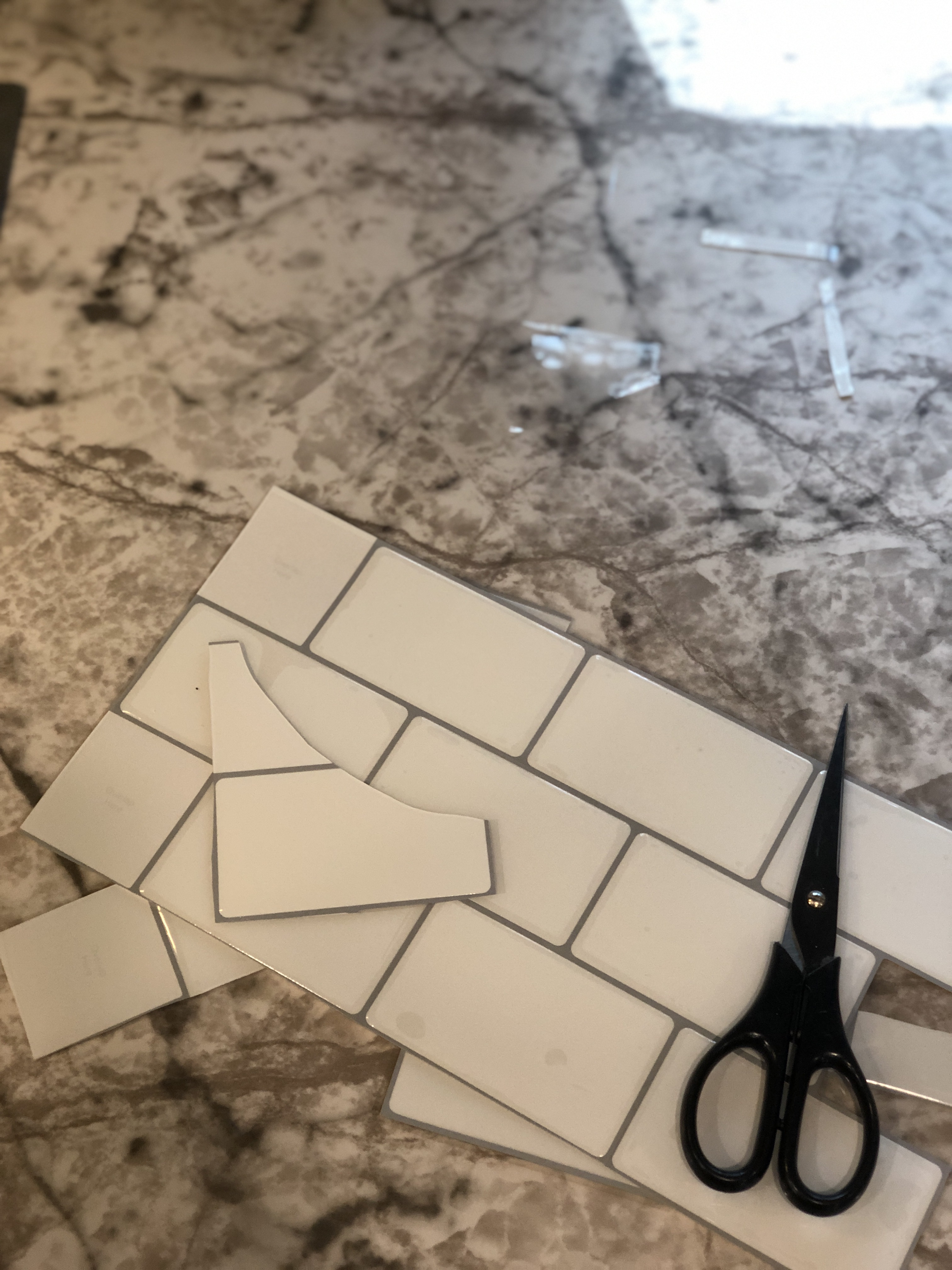 RV Remodel Peel and Stick Tile Backsplash — The Southern Glamper