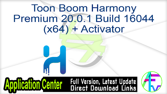 toon boom harmony 16 activation
