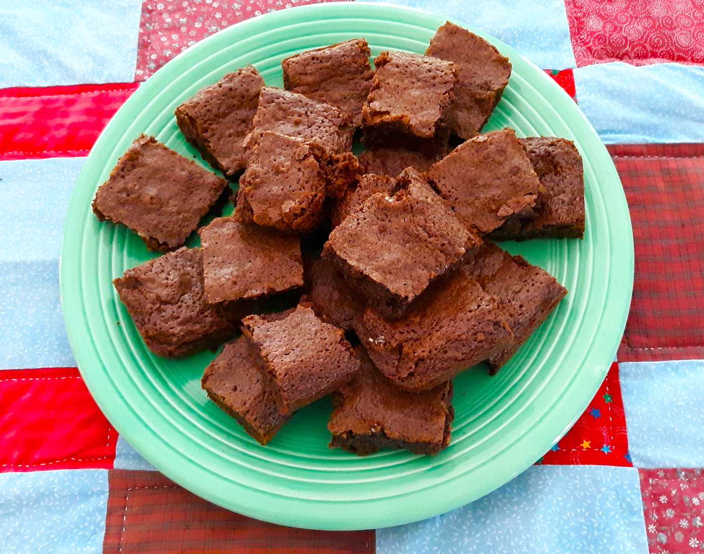 Karen's Kitchen Jill's Chewy Fudge Brownies