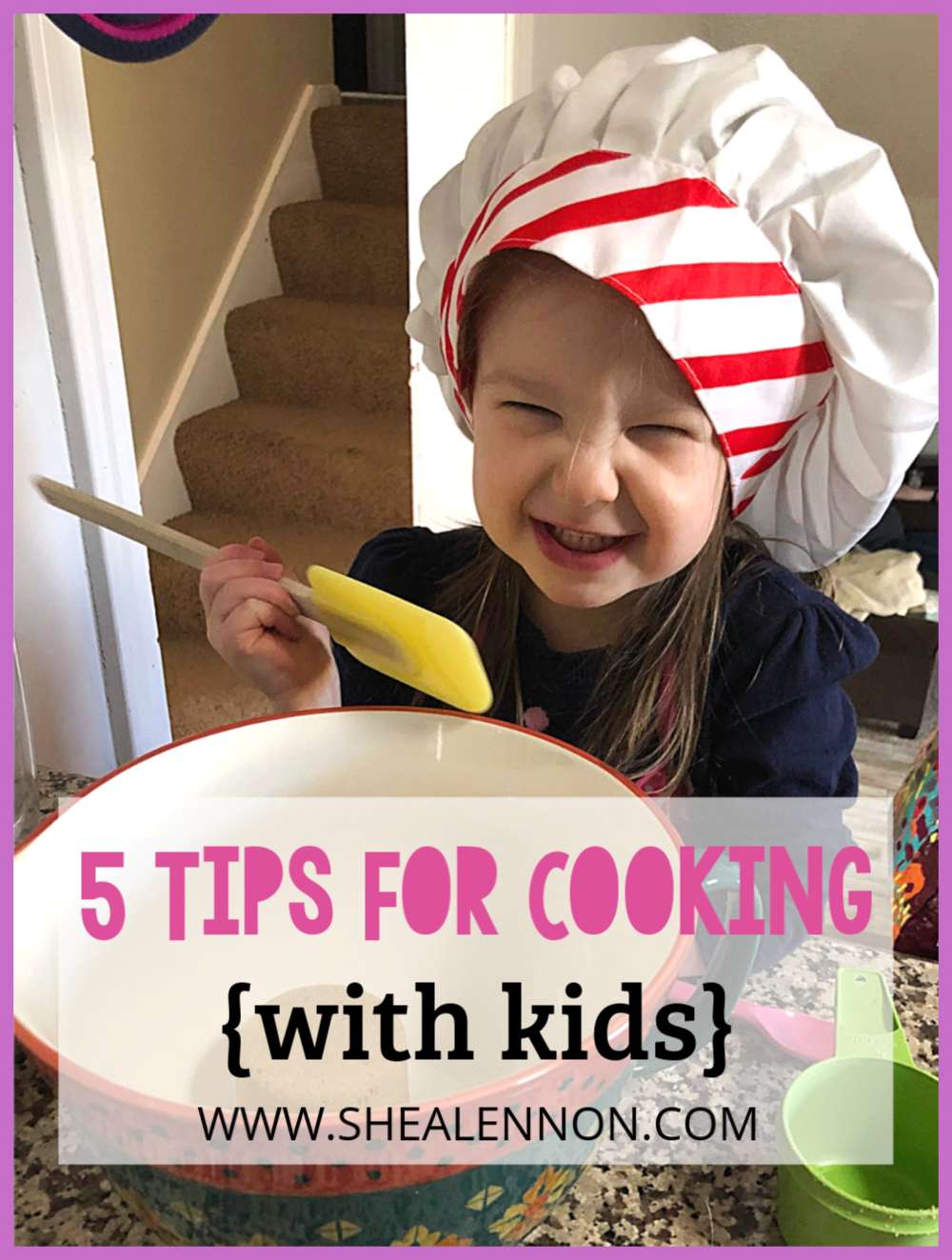 5 tips for cooking with your kids