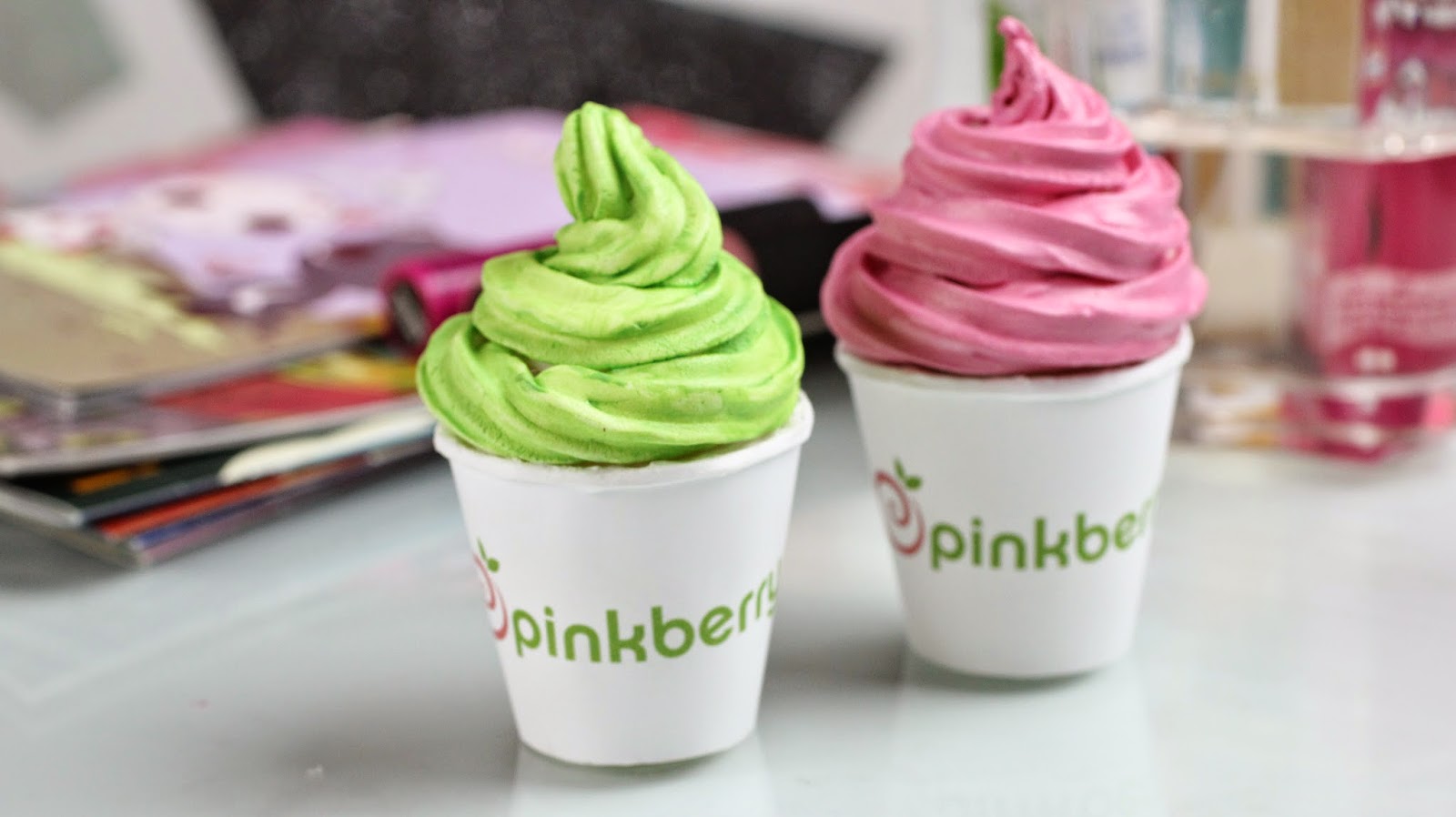 Toni Ellison DIY Pinkberry Frozen Yogurt Lip Balm Beeswax Lip Balm