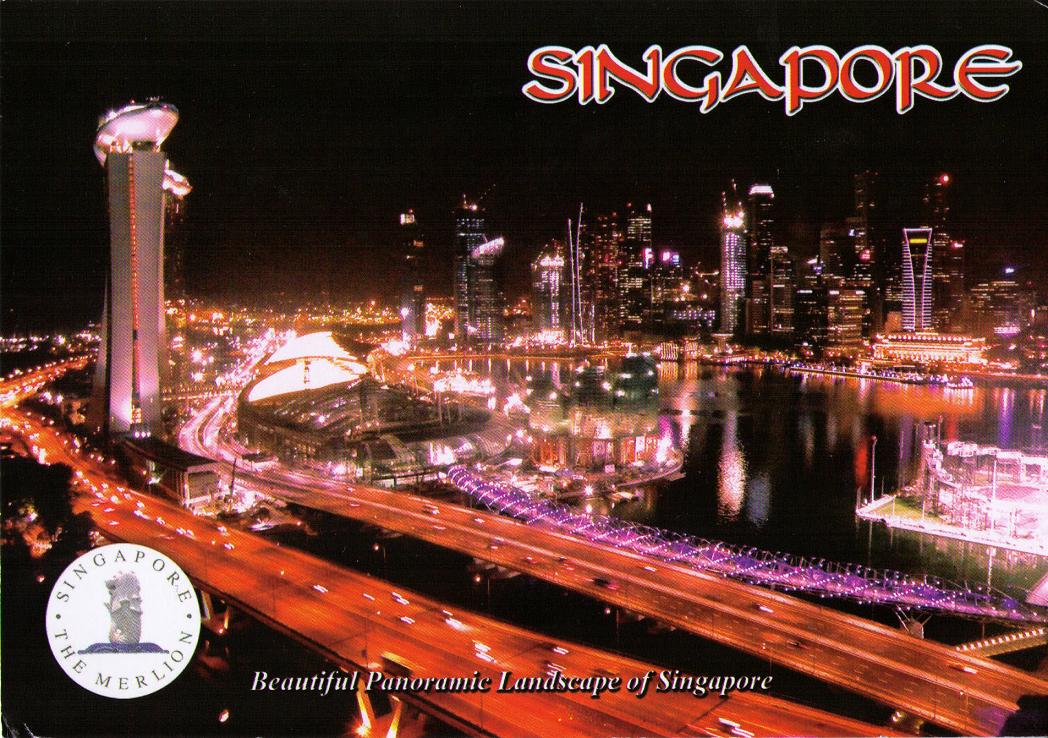 POSTCARD EXCHANGE SINGAPORE