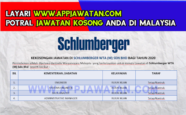 Schlumberger WTA (M) Sdn Bhd