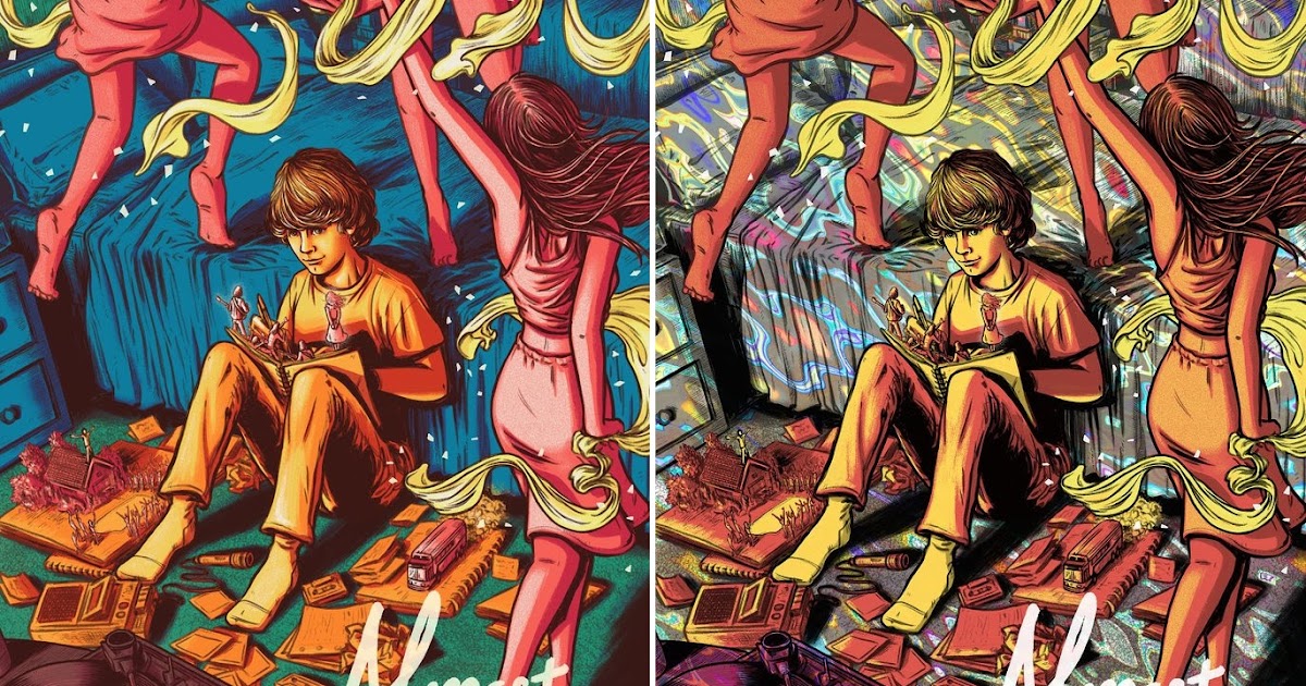 The Blot Says... Almost Famous Screen Print by James Flames x