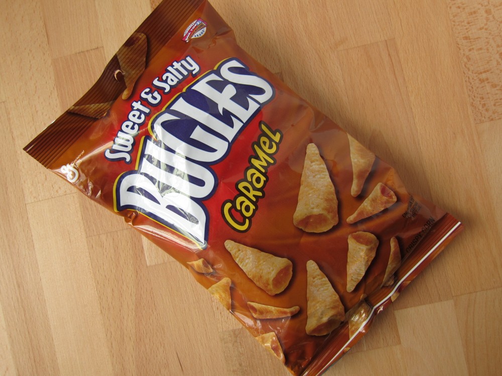 Review General Mills Caramel Bugles Brand Eating