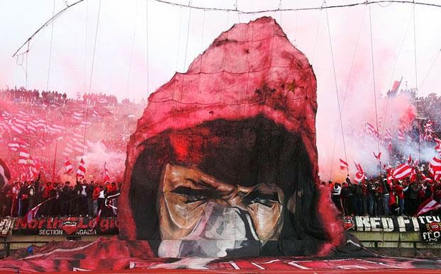 Résultat de recherche d'images pour "tifo wydad 2019 derby winners"