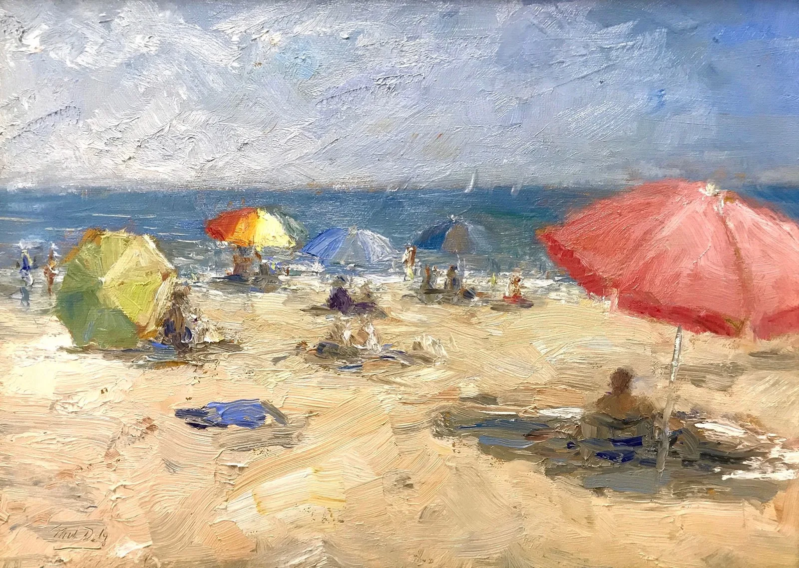 Mark Daly, 1956 Impressionist painter Fine Art Masters