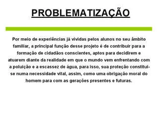 projeto agua