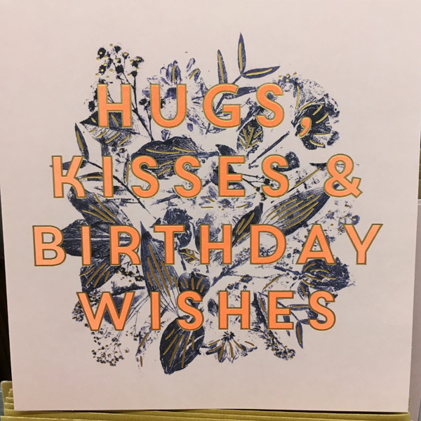 print & pattern GREETINGS CARDS sainsbury's