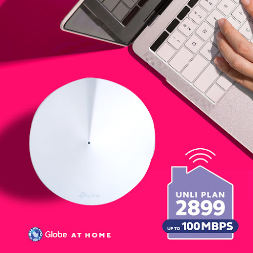 Globe at Home Unli Plan 2,899 up to 100 MBPS