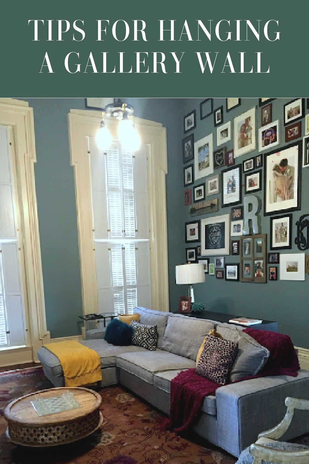 tips for hanging a gallery wall