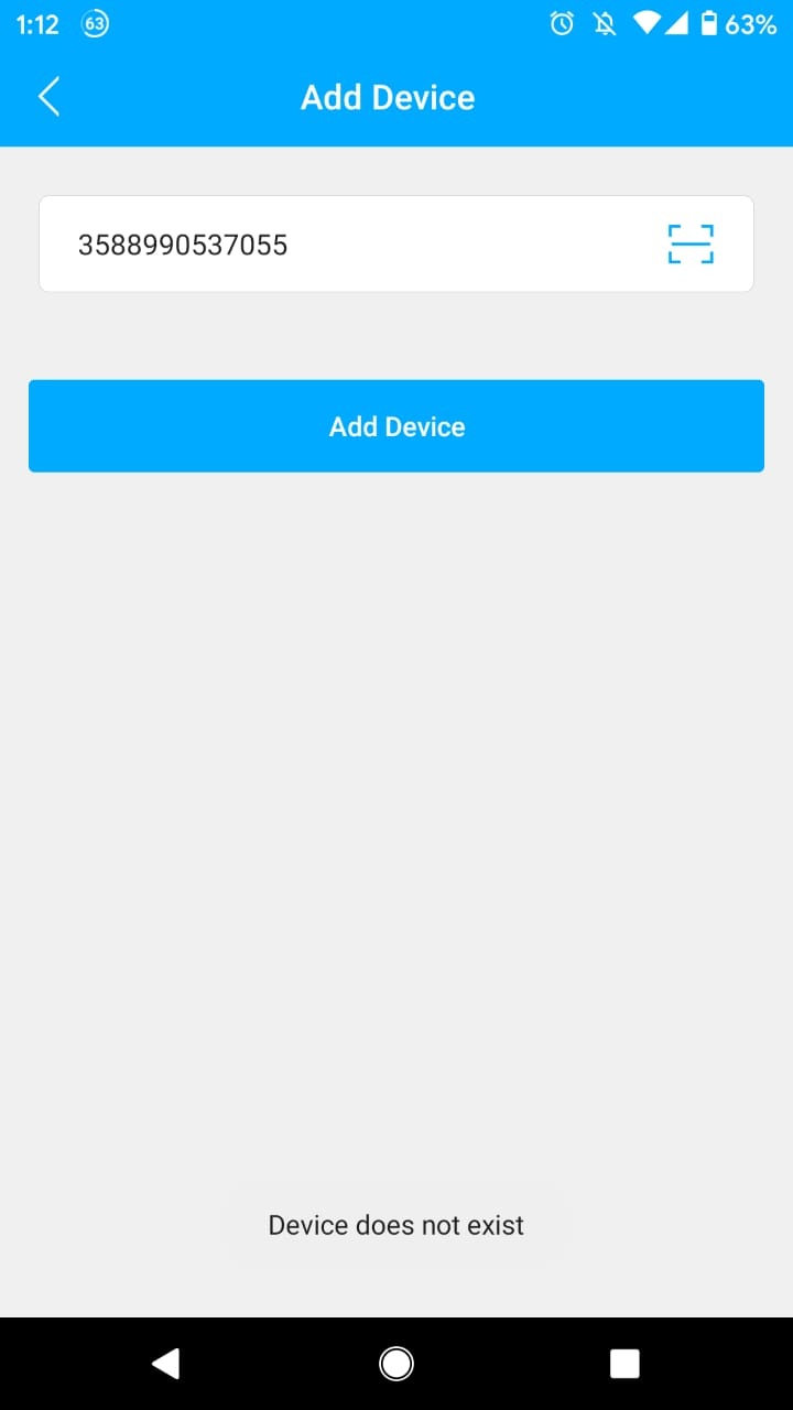 Cannot Add Tracksolid GPS Tracker Device