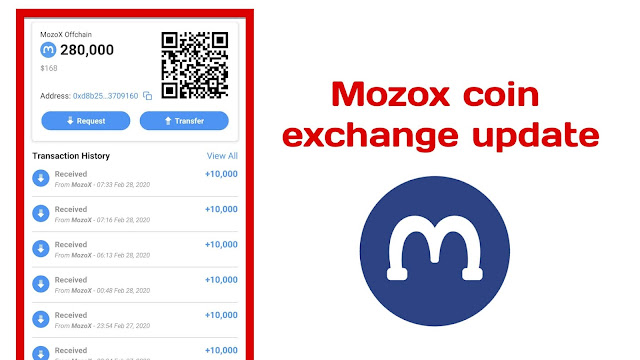 Mozox coin exchange updated ||  Mozo coin exchange