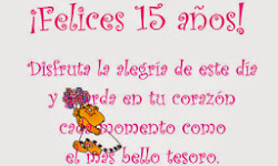 Imágenes de cumpleaños de 15 años Frases de Cumpleaños