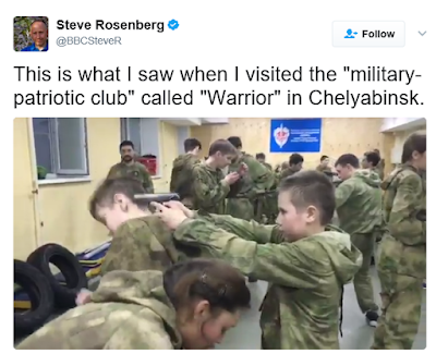 2 Chilling video of Russian children being trained as killing machines