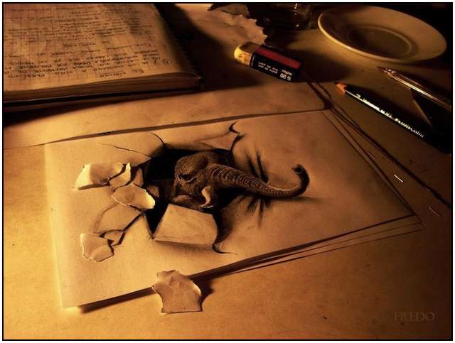 DRAW IT: Incredible and Scary 3D Pencil Drawings