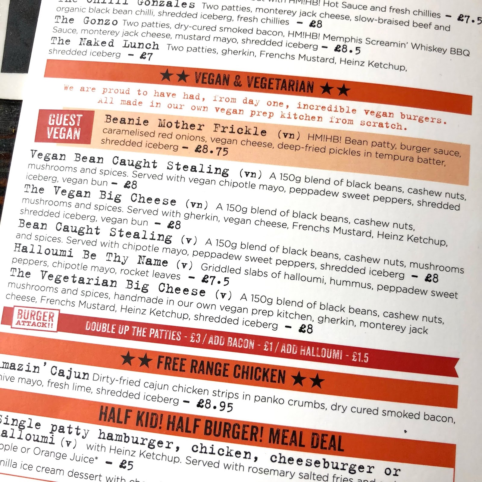 Half Man Half Burger Vegan Sarahs Life And Style