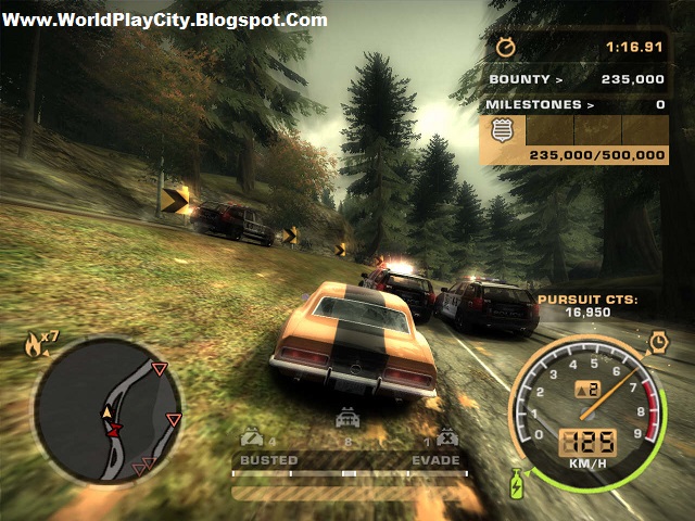 Need For Speed Most Wanted Black Edition NFS MW Download Free PC Game