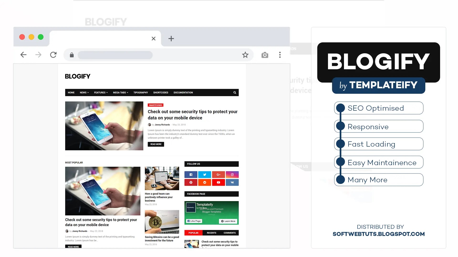 Blogify - Responsive Blogger Template Blogify - Responsive Blogger Template