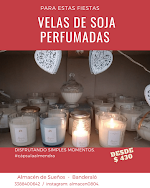 Velas de soja perfumadas