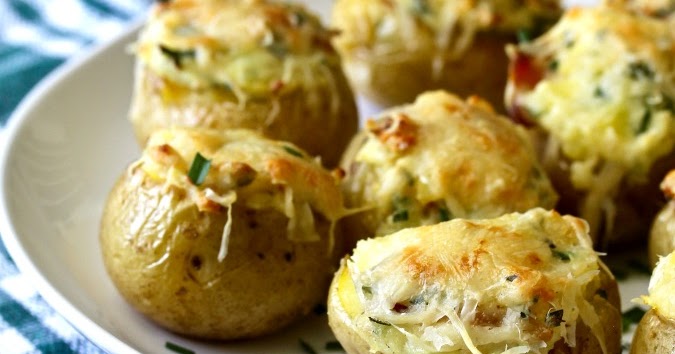 Mini Twice-Baked Potato Appetizers | Karen's Kitchen Stories