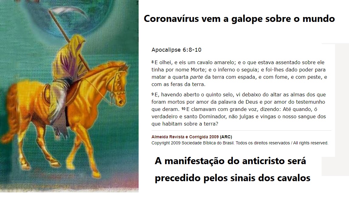 Os quatro cavaleiros do apocalipse. Dimensão Sobrenatural