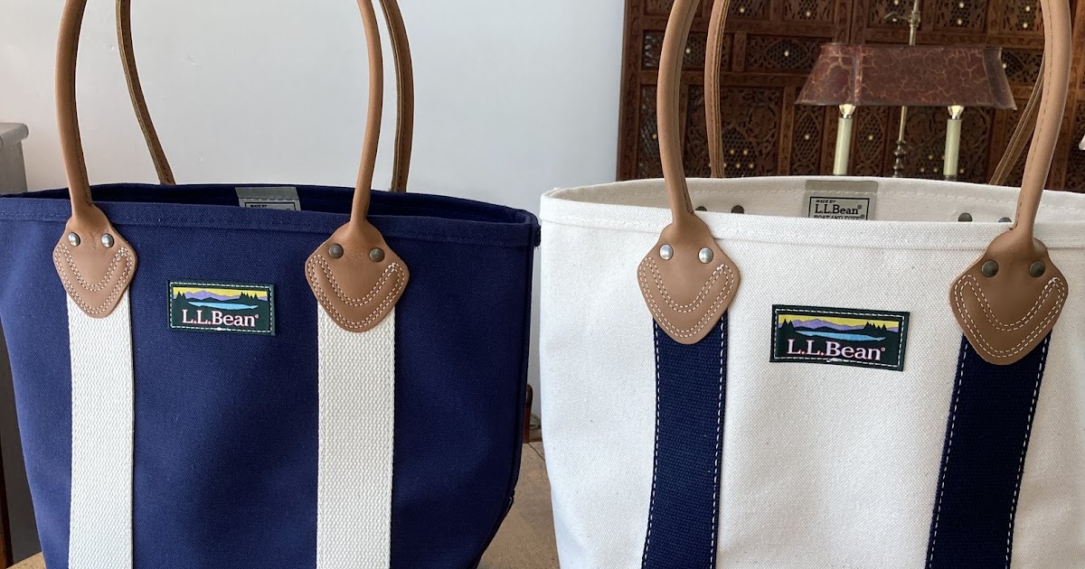 Salt Water New England: L.L. Bean Boat and Tote Bags - The Complete Guide