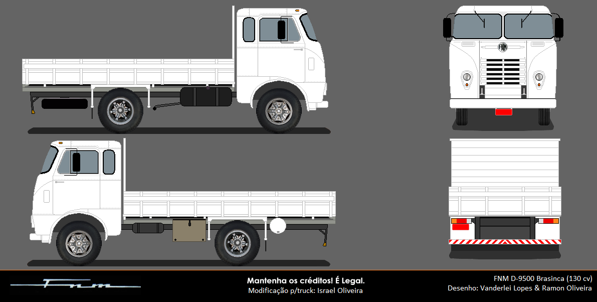 Central Bus: FNM D-9500 Brasinca 4x2