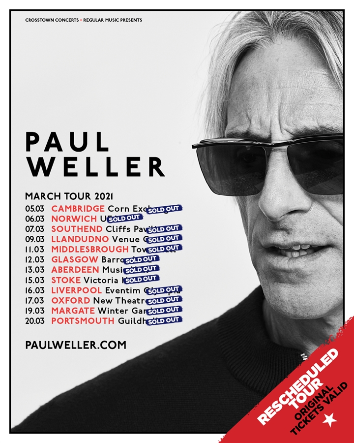 paul weller tour set list