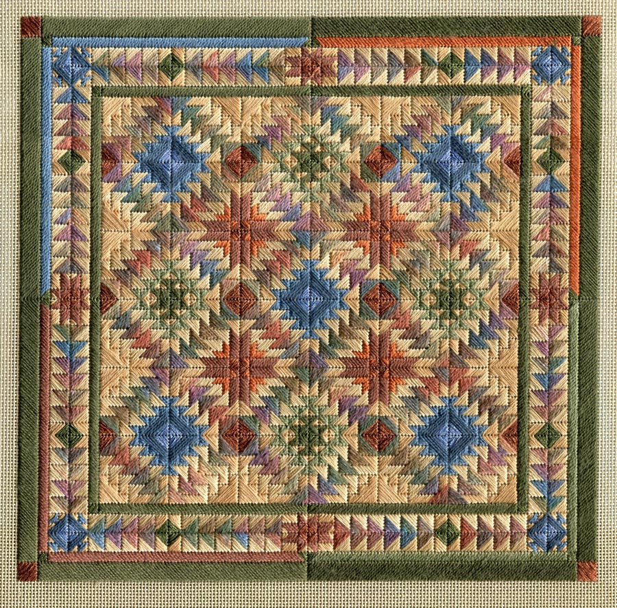 TwoHanded Stitcher A NEW QUILT Sagebrush Stars!