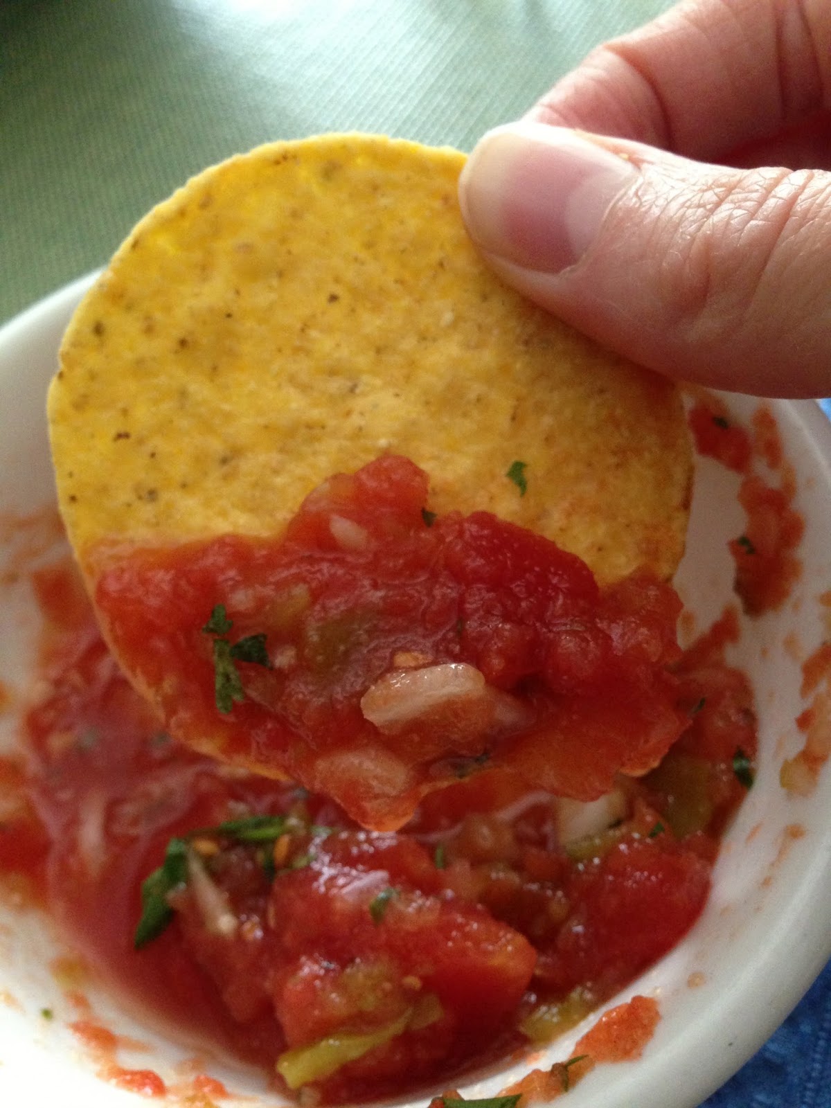 Left Handed Kitchen Roasted Hatch Green Chile Tomato Salsa