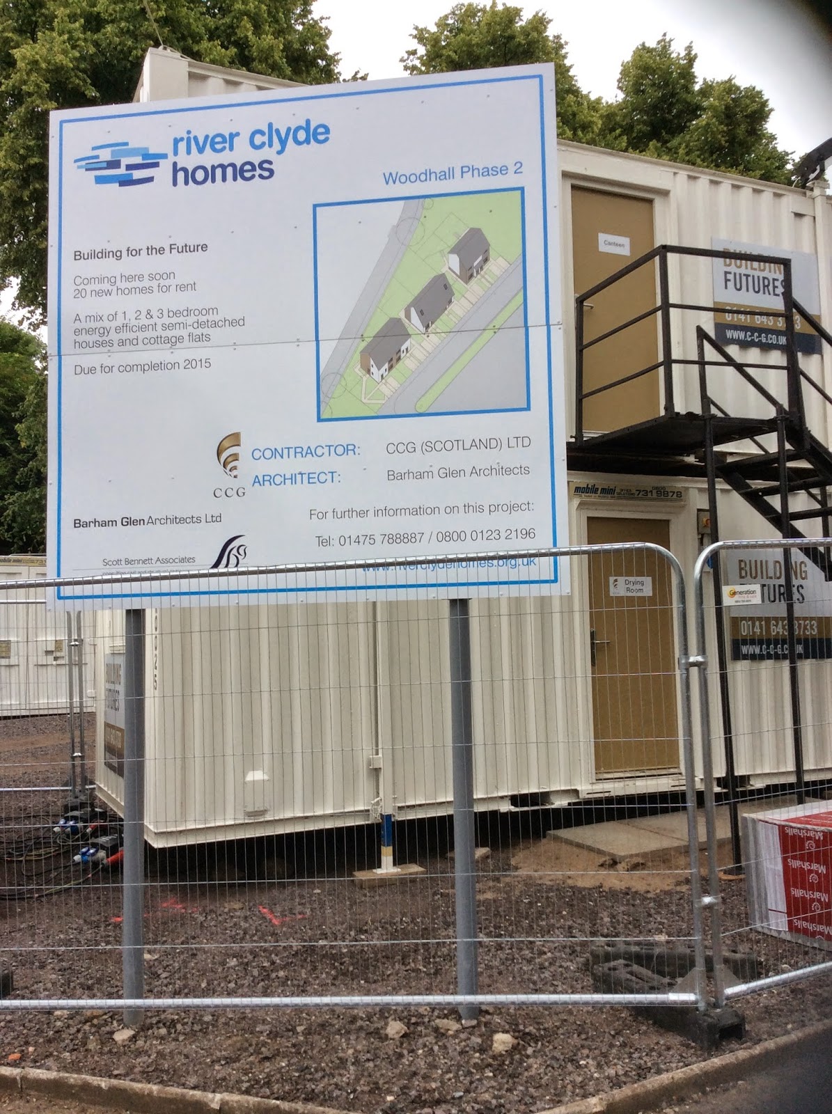 Councillor Stephen McCabe for new homes in Woodhall...