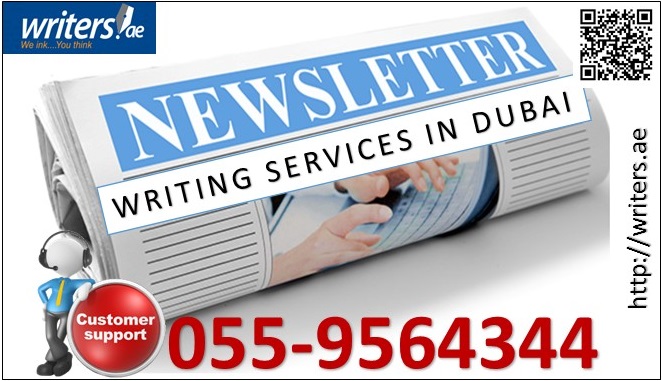 Newsletter writing service