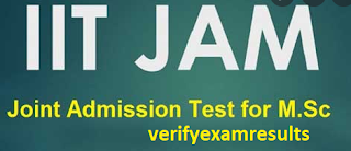 JAM Recruitment 2021 – Apply Online for Joint Admission Test