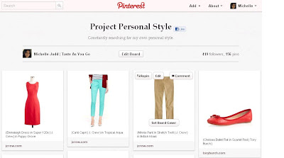 Project Personal Style Board on Pinterest