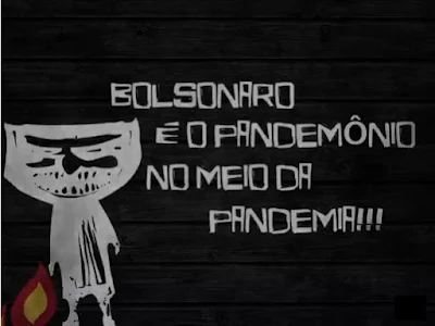 Print imagem vídeo Bolsonaro é o pandemônio