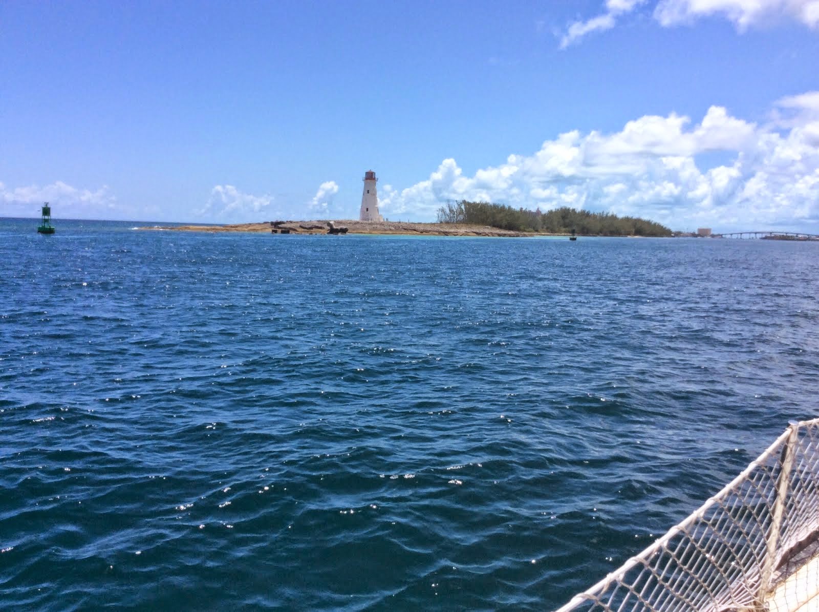 Entering Nassau Harbour Thursday, June 26, 2014