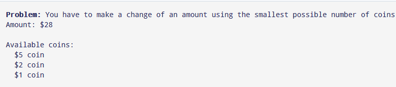 greedy algorithm with example - Data structures and algorithm tutorial