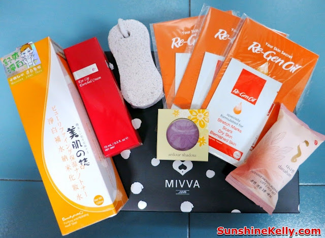 MIVVA Box, My Pamper Kit, Beauty Box, July 2013 Edition