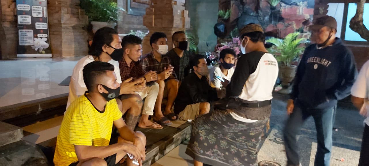 Satgas Bubarkan Kelompok Pemuda Diduga Hendak Pesta Miras di Denpasar