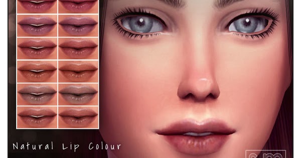 My Sims 4 Blog: Natural Lip Color by ScreamingMustard