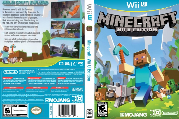 minecraft for nintendo wii