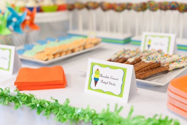 Kara s Party Ideas Boy Themed Ice Cream Party   - 13
