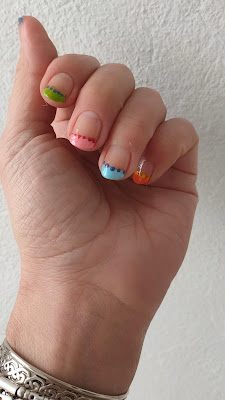 paso 2 Manicura de primavera fácil y llamativa - PASO A PASO 07