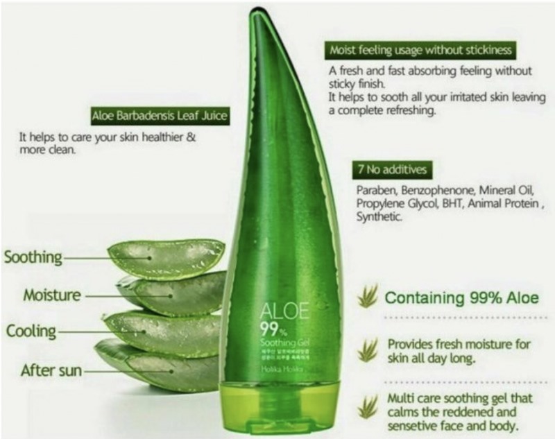 Gel Dưỡng Toàn Thân Holika Holika Chiết Xuất Lô Hội 99% 250ml