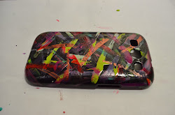 polish nail phone case diy using paint pink swipe brush step colour satisfied dimension continue until doing dry