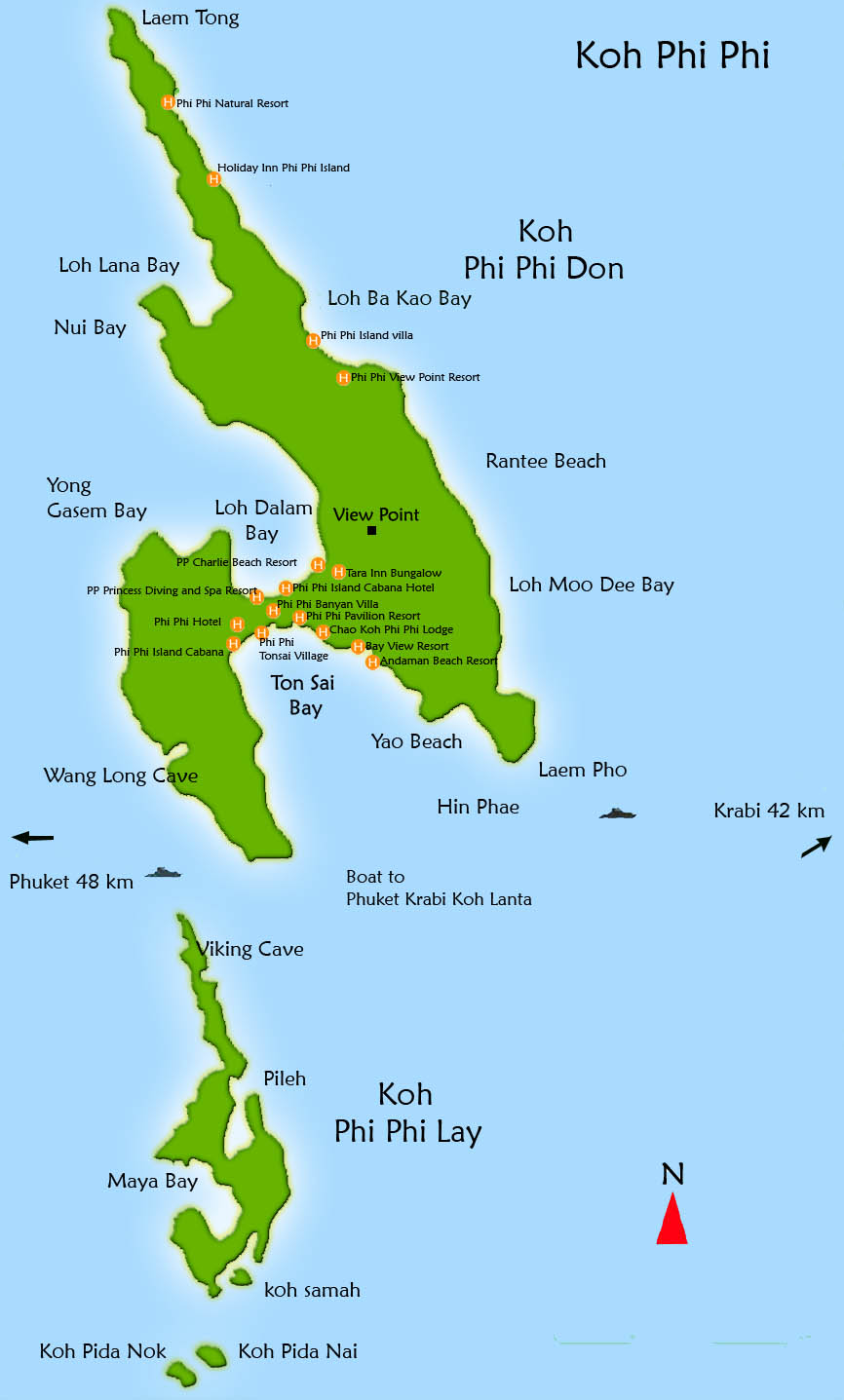 what around me is around you: Phi Phi Island