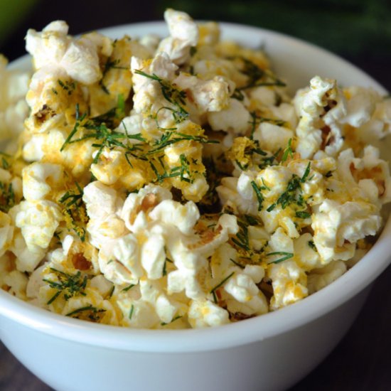 How to Make Lemon Dill Popcorn Cooking Signature