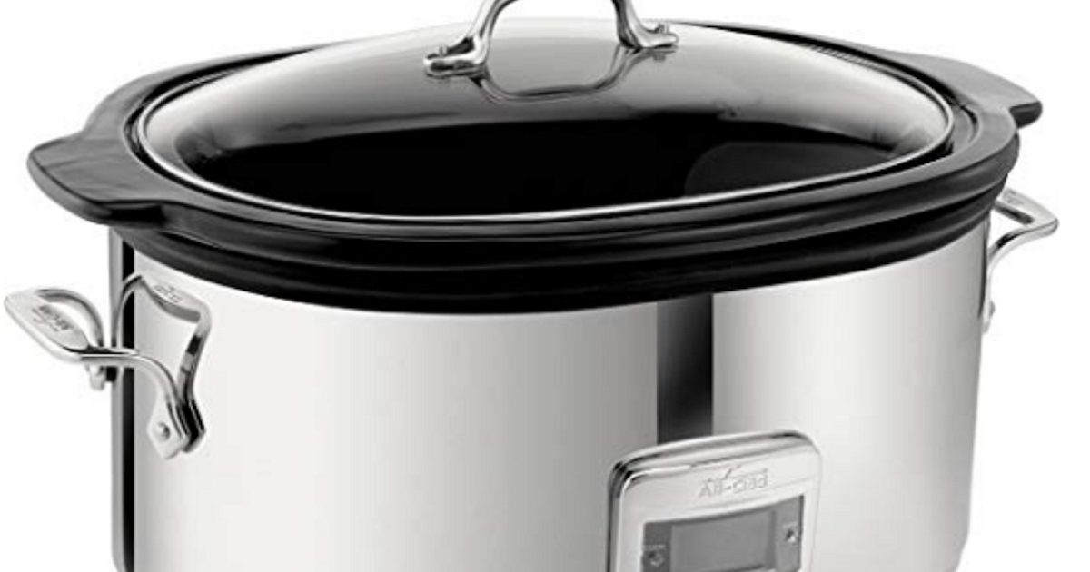 Best Slow AllClad SD700450 Programmable OvalShaped Slow Cooker